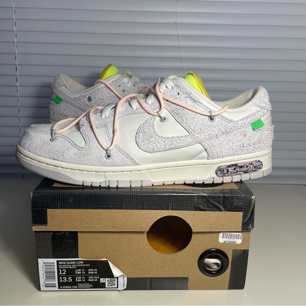 Nike off-white dunk lot 12 of 50
